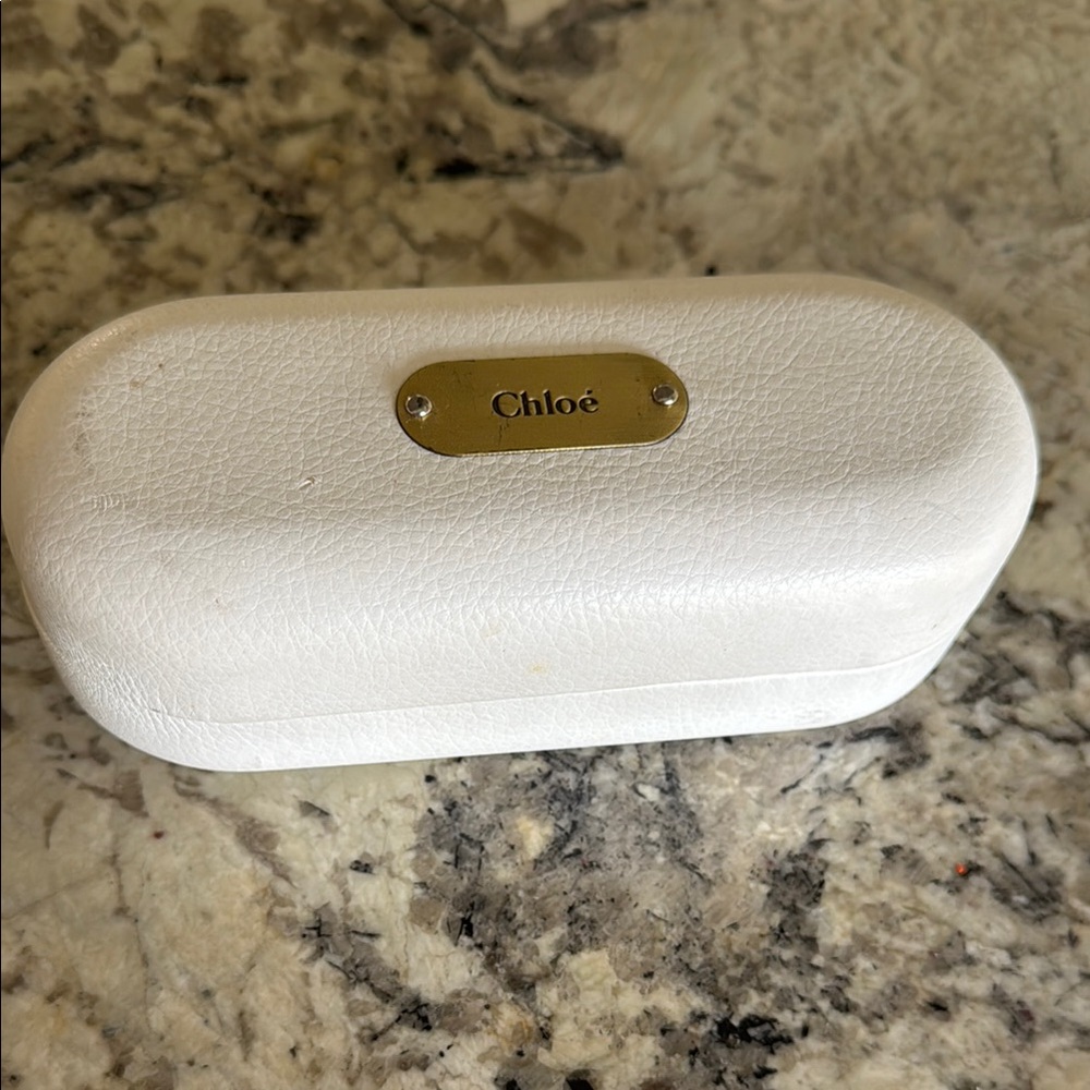 Chloe Black Oversized Sunglasses with case